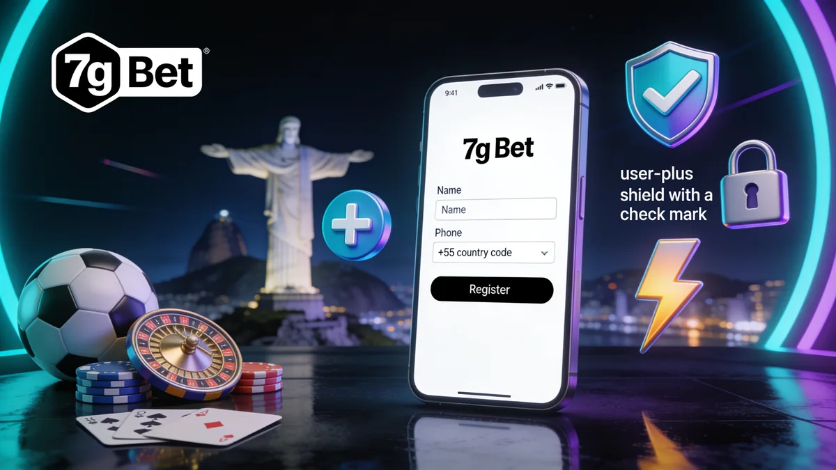 Como se cadastrar na 7g bet para jogadores no Brasil